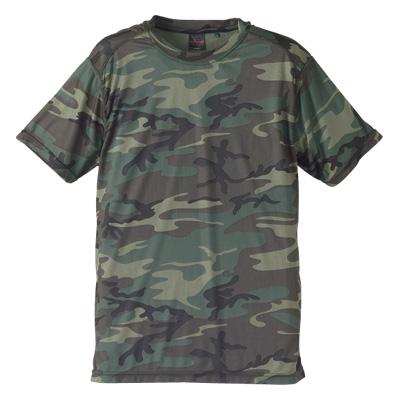 ドライクールナイス　カモフラージュTシャツ
