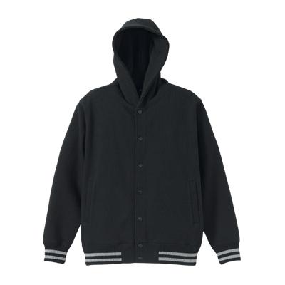 12.0oz スウェットスタジアムジャケット（フード付）