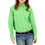 ブロードボタンダウンシャツ長袖 804-BLS