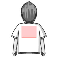 Tシャツ 背中大