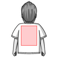 Tシャツ 背中特大
