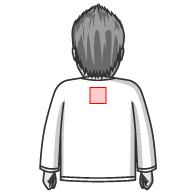 長袖Tシャツ 襟下