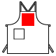 エプロン 胸大